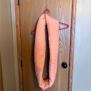 Soft Peach Neck Wrap Travel Scarf